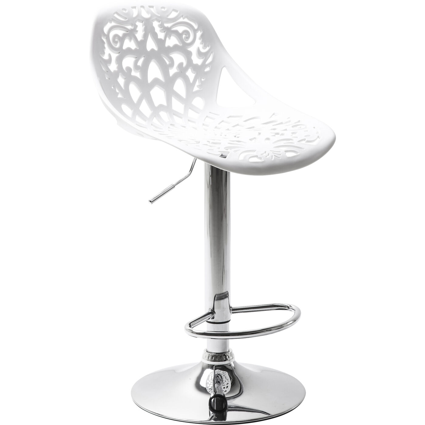 Стул барный Ornament White ракурс 9