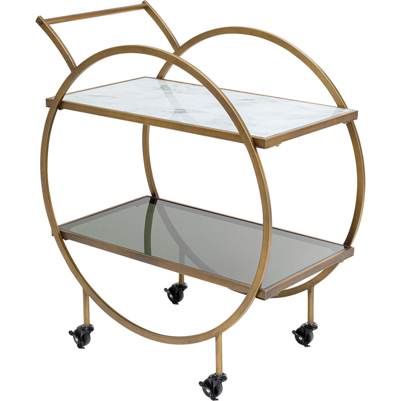 Стол сервировочный Loft Brass ракурс 9