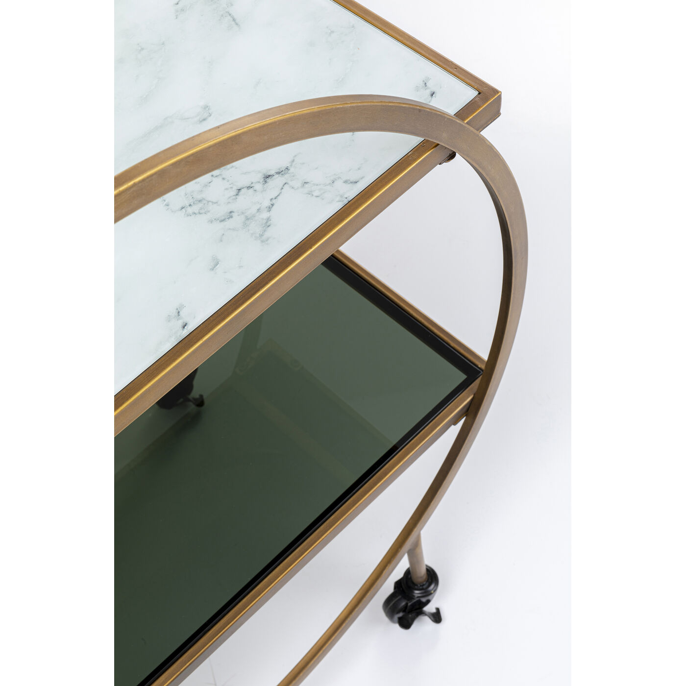 Стол сервировочный Loft Brass ракурс 5