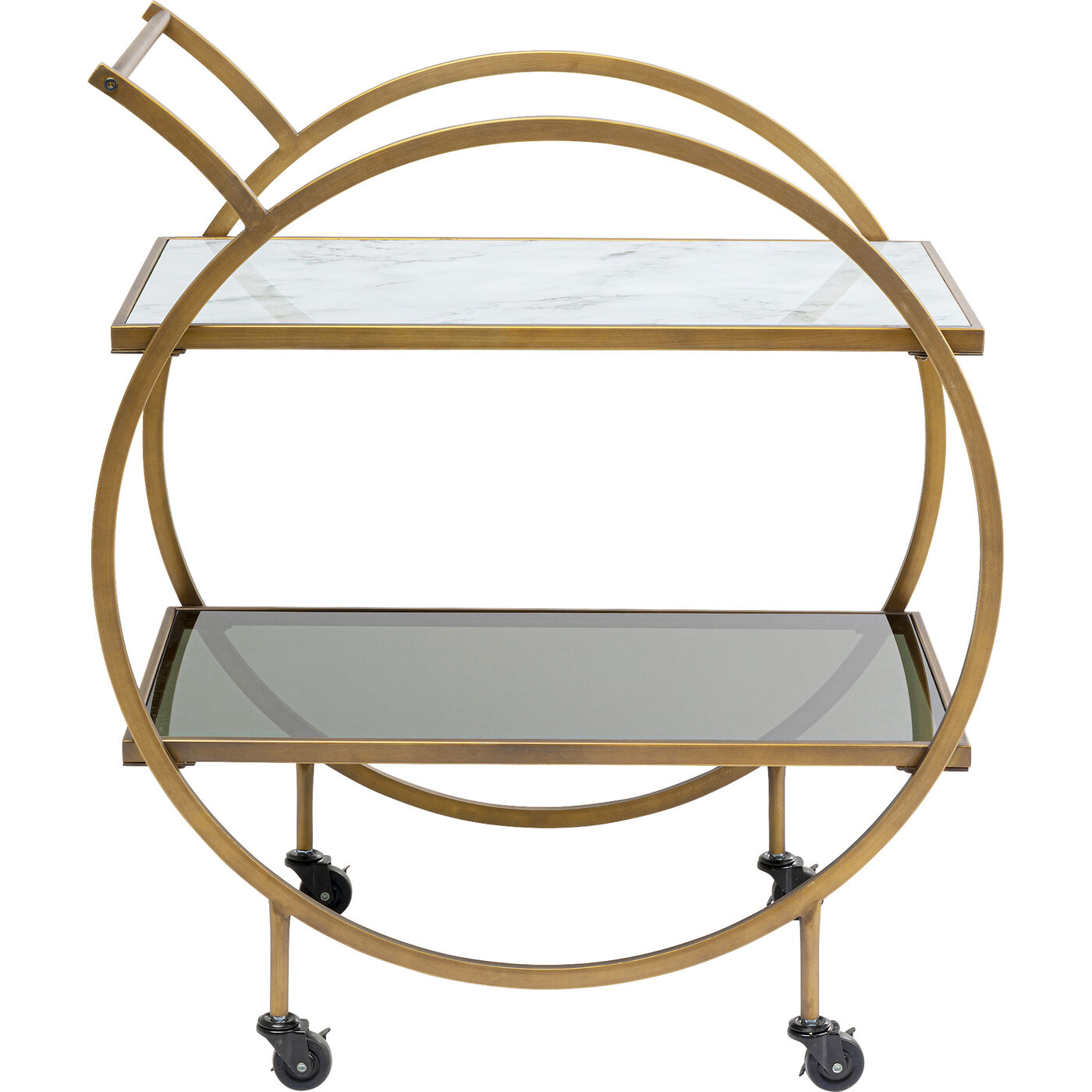 Стол сервировочный Loft Brass ракурс 11