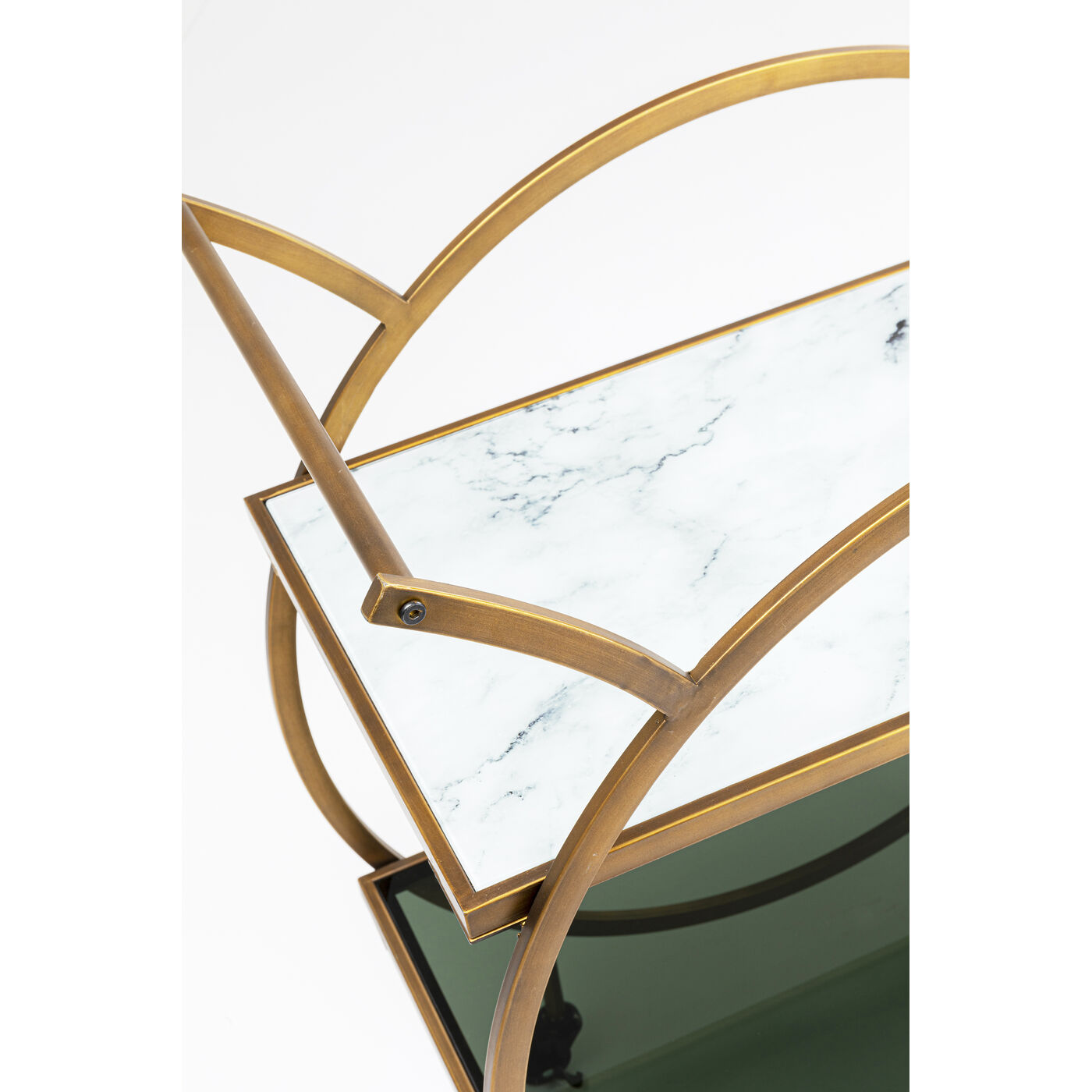 Стол сервировочный Loft Brass ракурс 4
