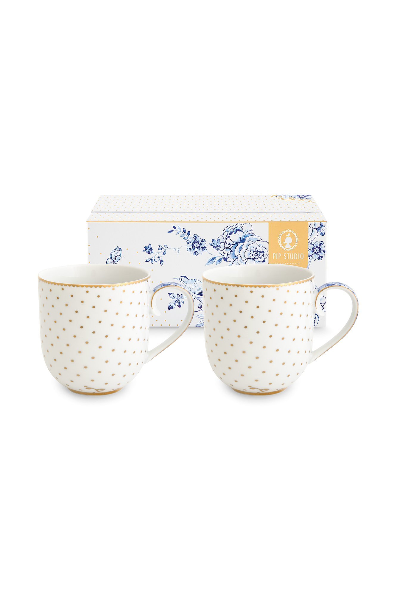 Набор кружек маленьких (2 шт.) Royal White ракурс 2