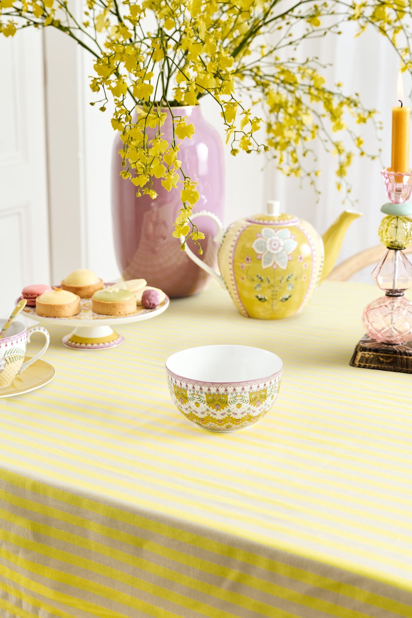 Набор пиал (2 шт.) Lily&Lotus Moon Delight Yellow, Ø12 см