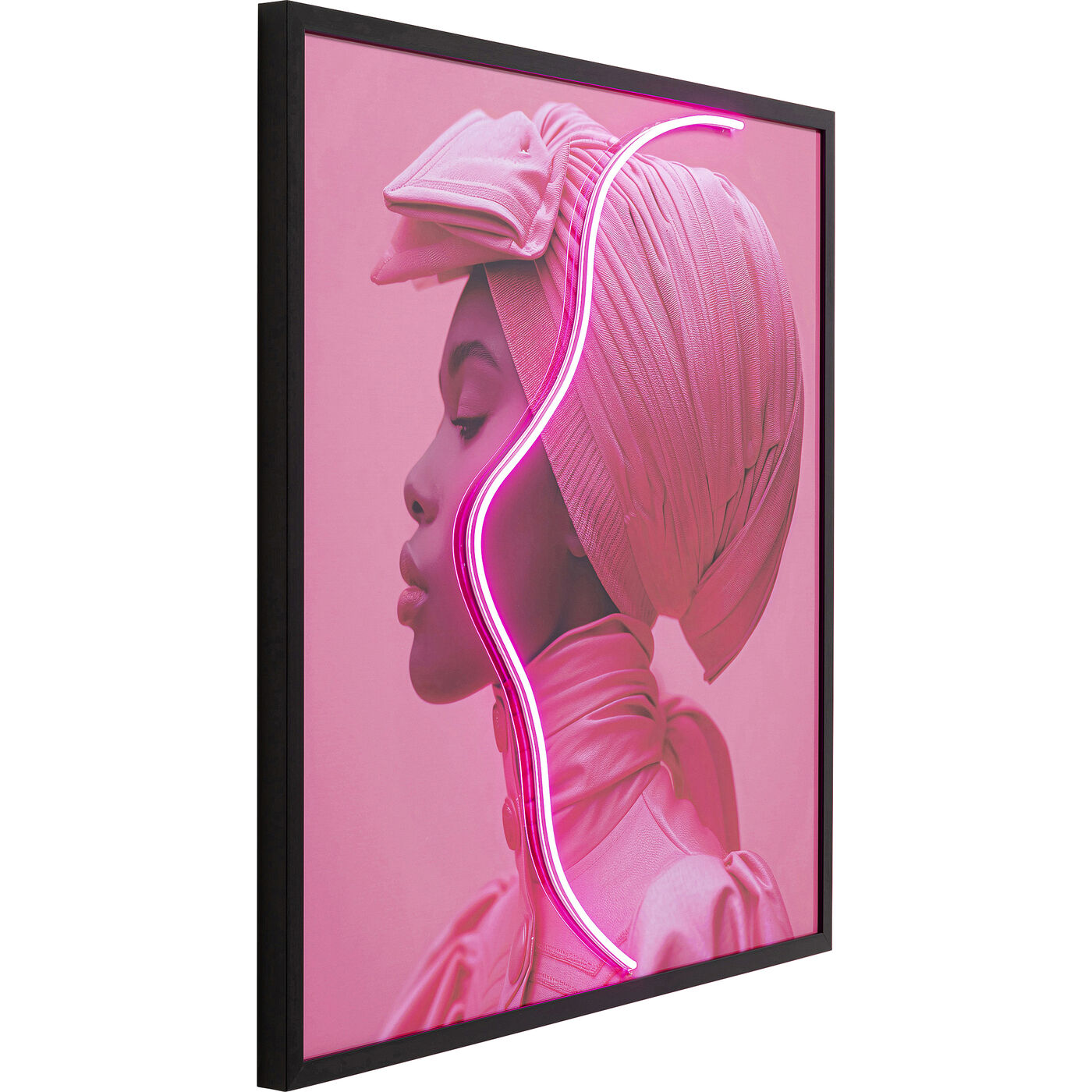 Картина Pink Woman led ракурс 5