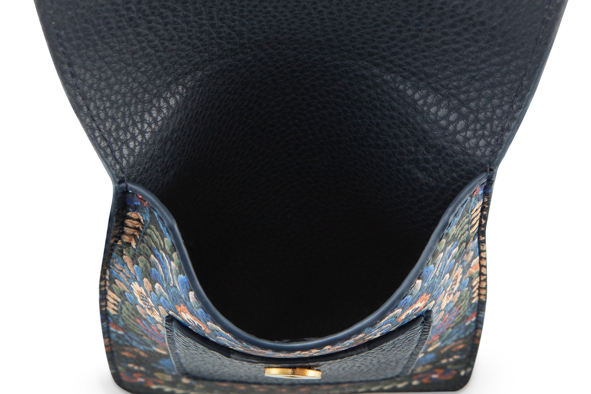 Сумка для телефона Peggy Il Ricamo Dark Blue, 0,1 л, 11х1х18 см