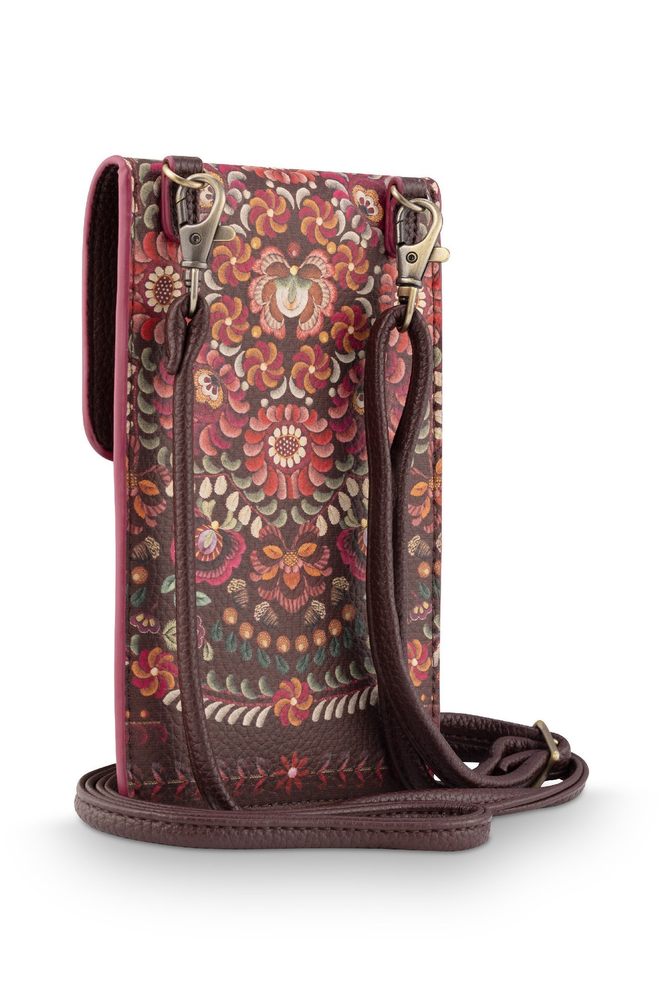 Сумка для телефона Peggy Il Ricamo Dark Red, 0,1 л ракурс 3