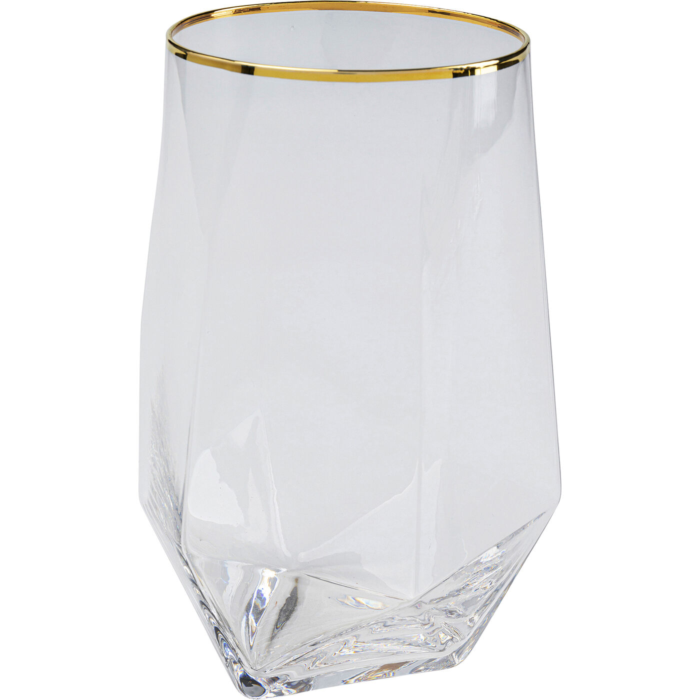 Стакан Diamond Gold Rim ракурс 2
