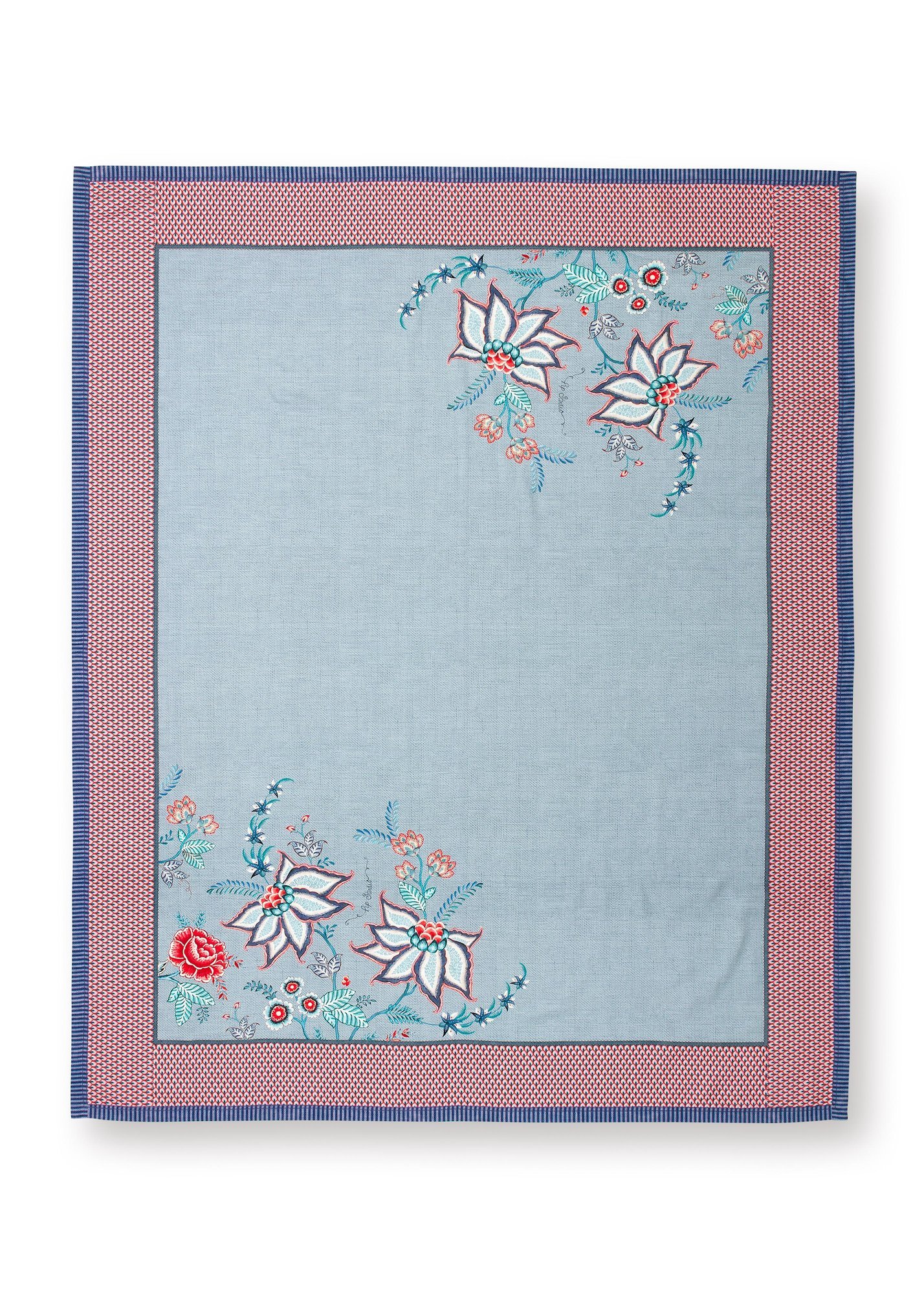 Скатерть Flower Festival Blue, 150х250 см