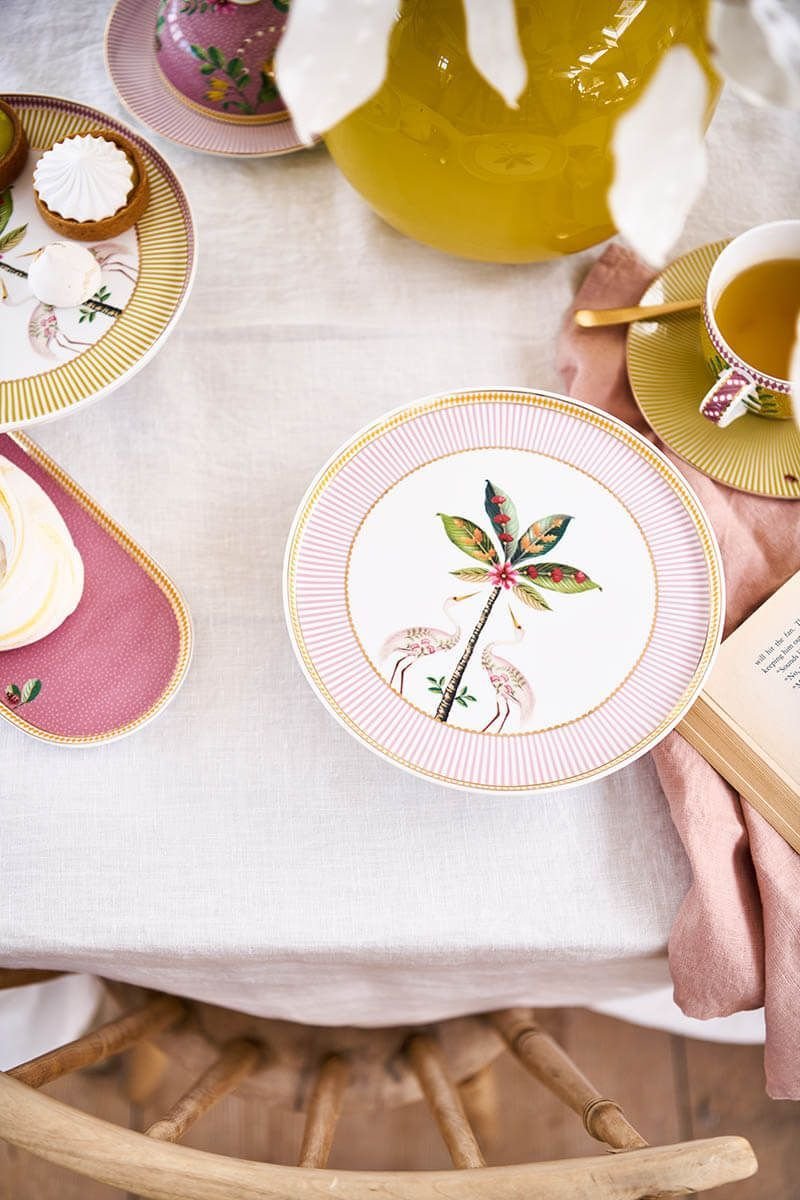 Блюдо для торта на ножке La Majorelle Pink, Ø21 см