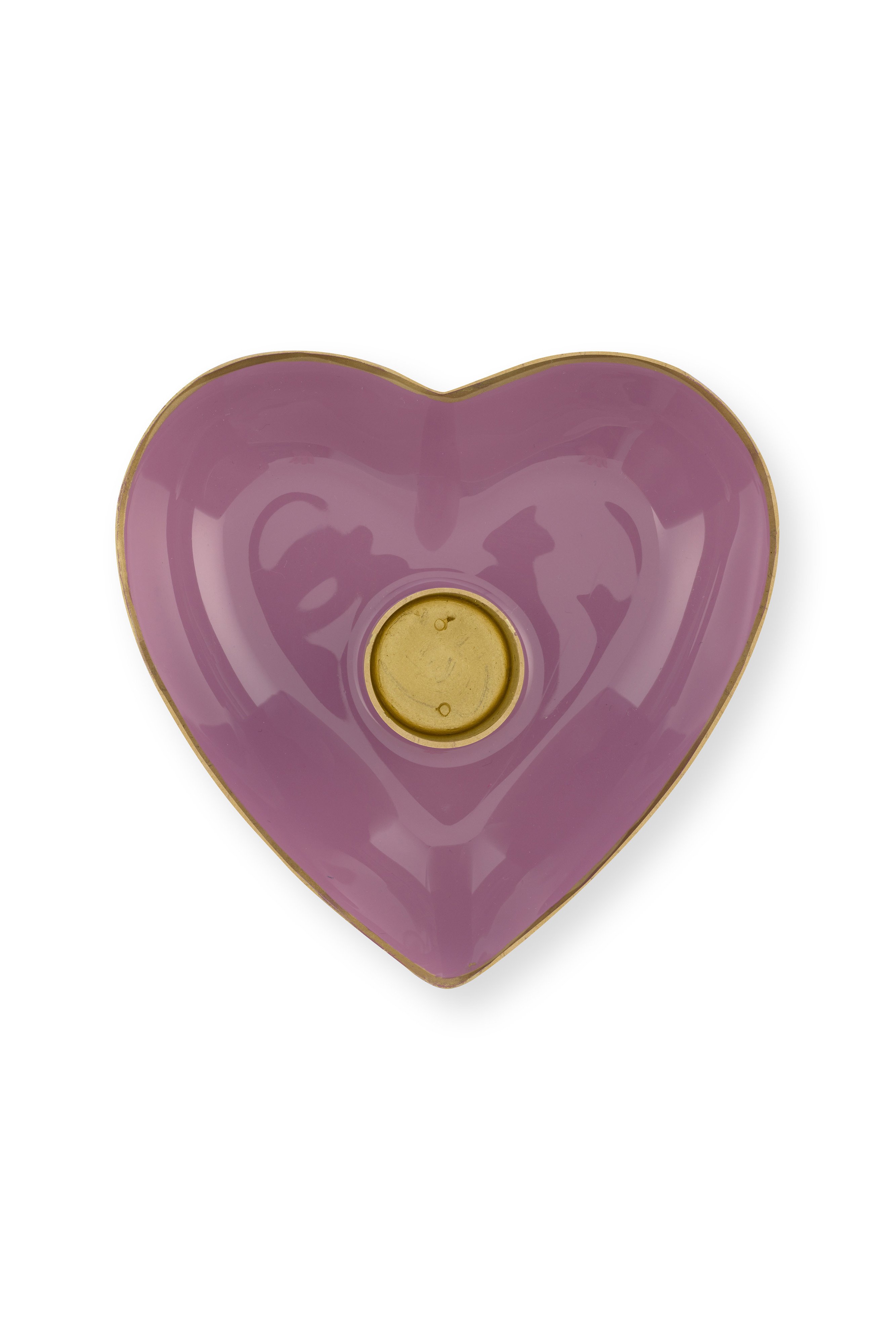 Набор подсвечников в форме сердца (2 шт.) Metal Heart Lilac ракурс 5