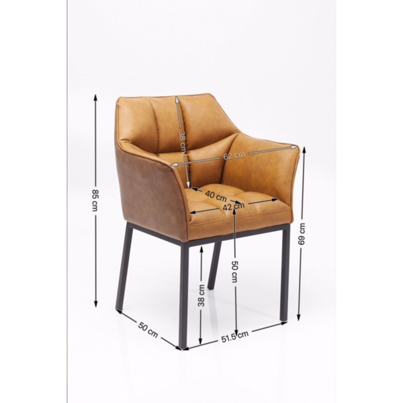 Кресло Thinktank Brown ракурс 5