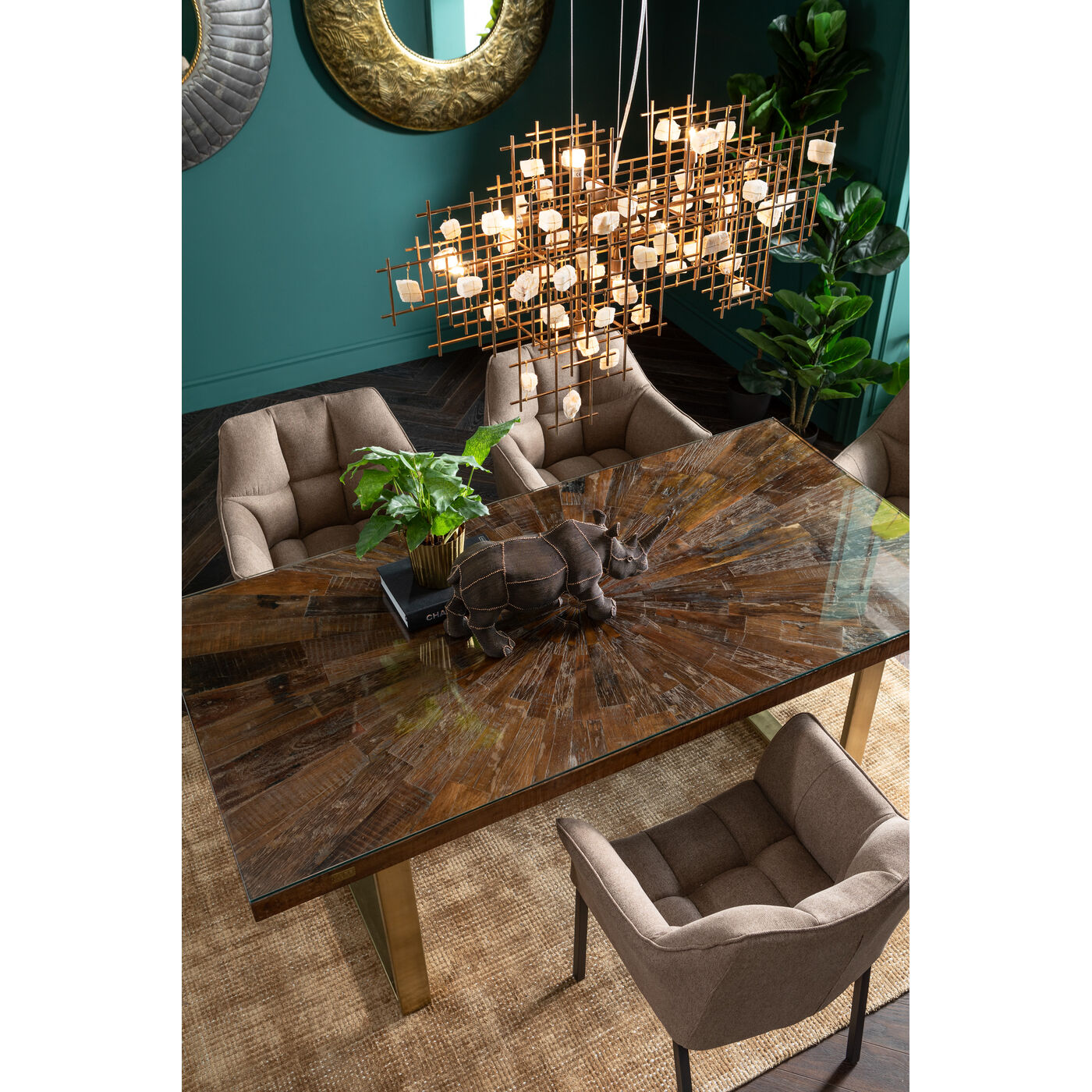 Кресло Thinktank Light Brown ракурс 13