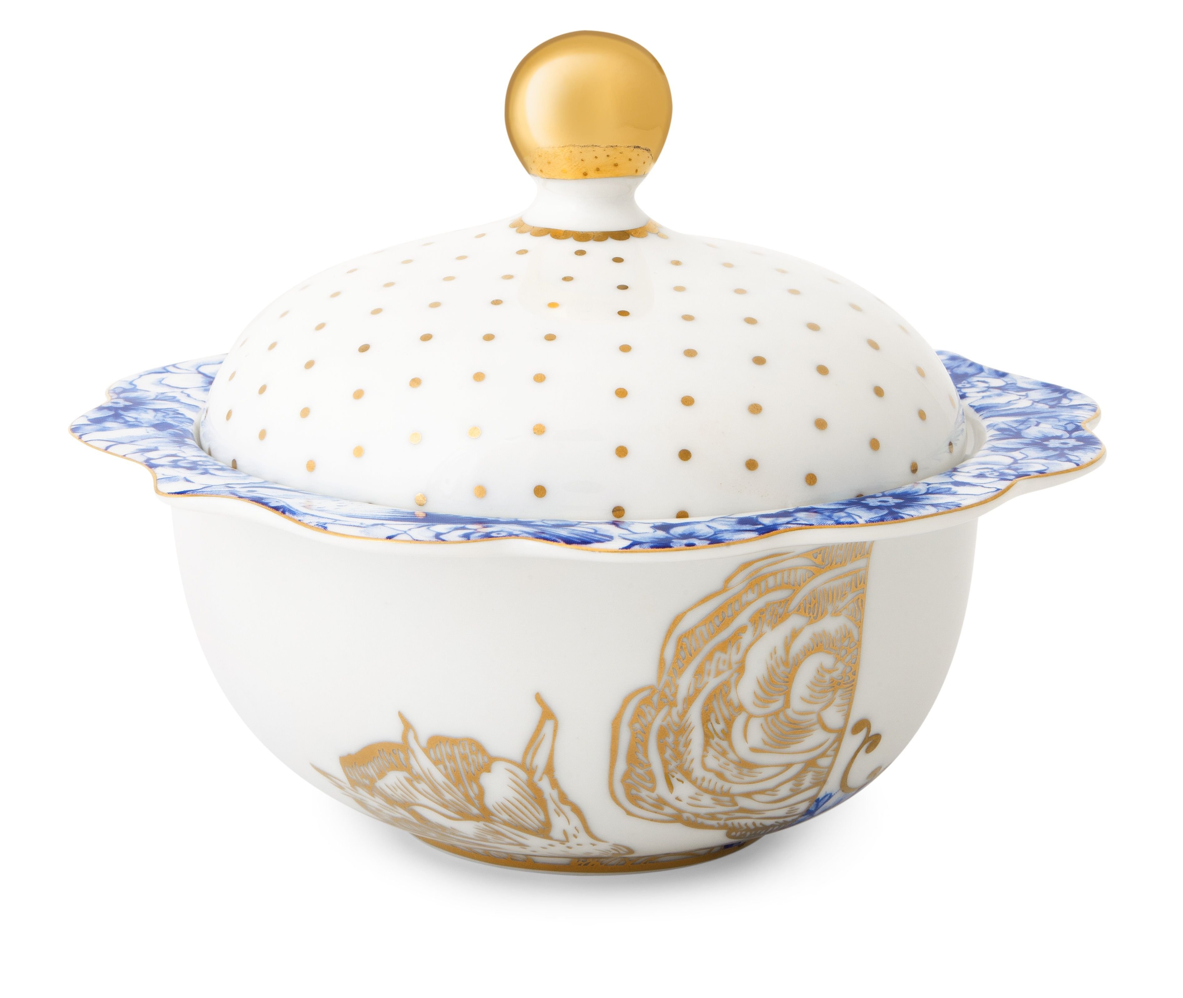 Сахарница Royal White ракурс 2