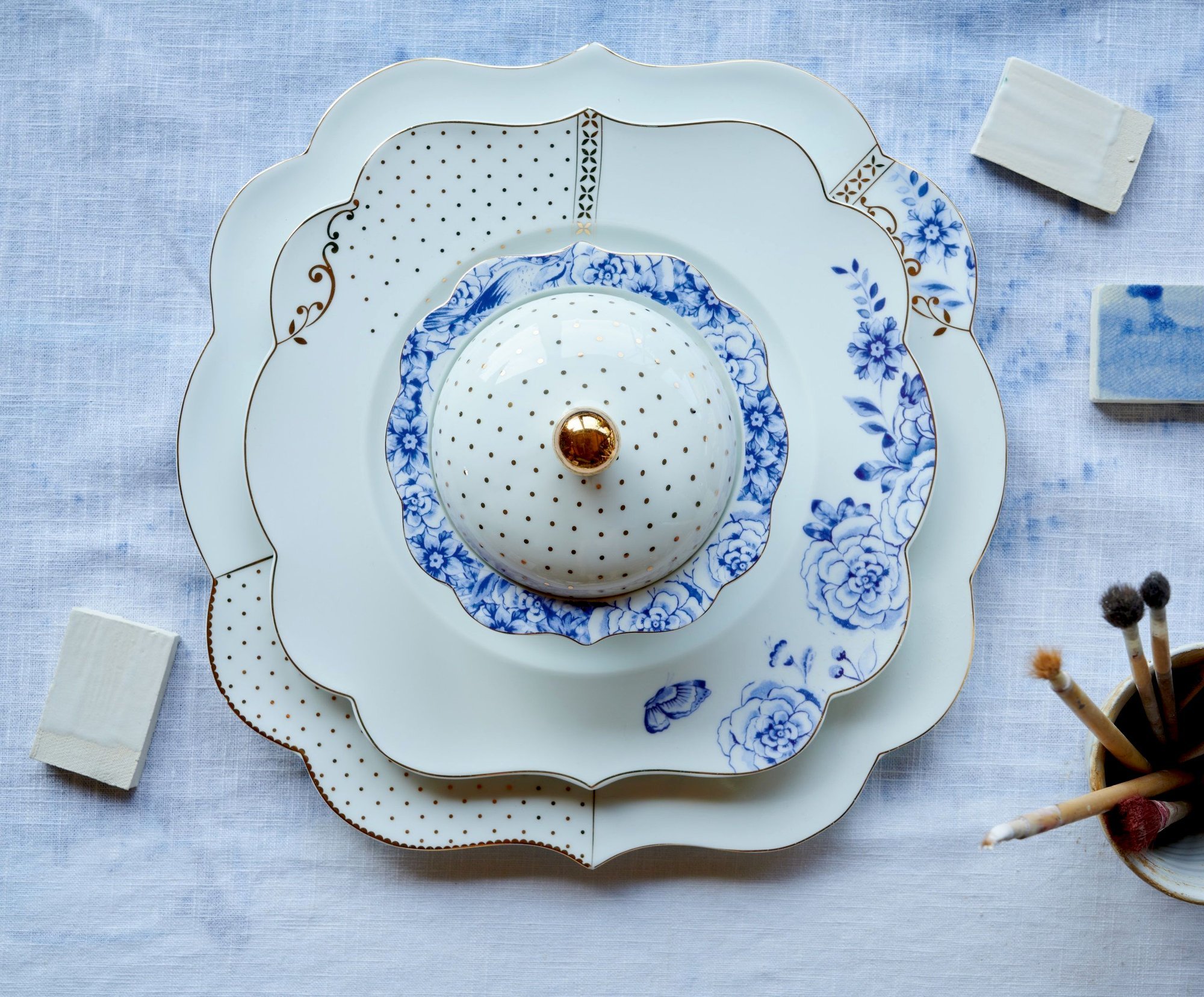 Сахарница Royal White ракурс 4