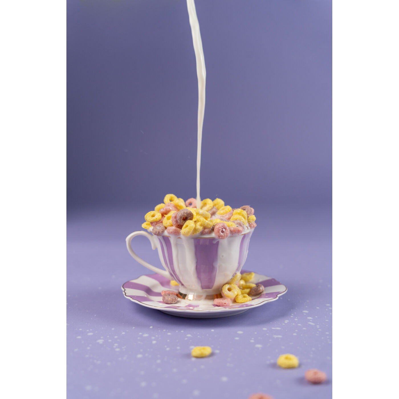 Пара кофейная Harlequin Purple (2 пр.) ракурс 7