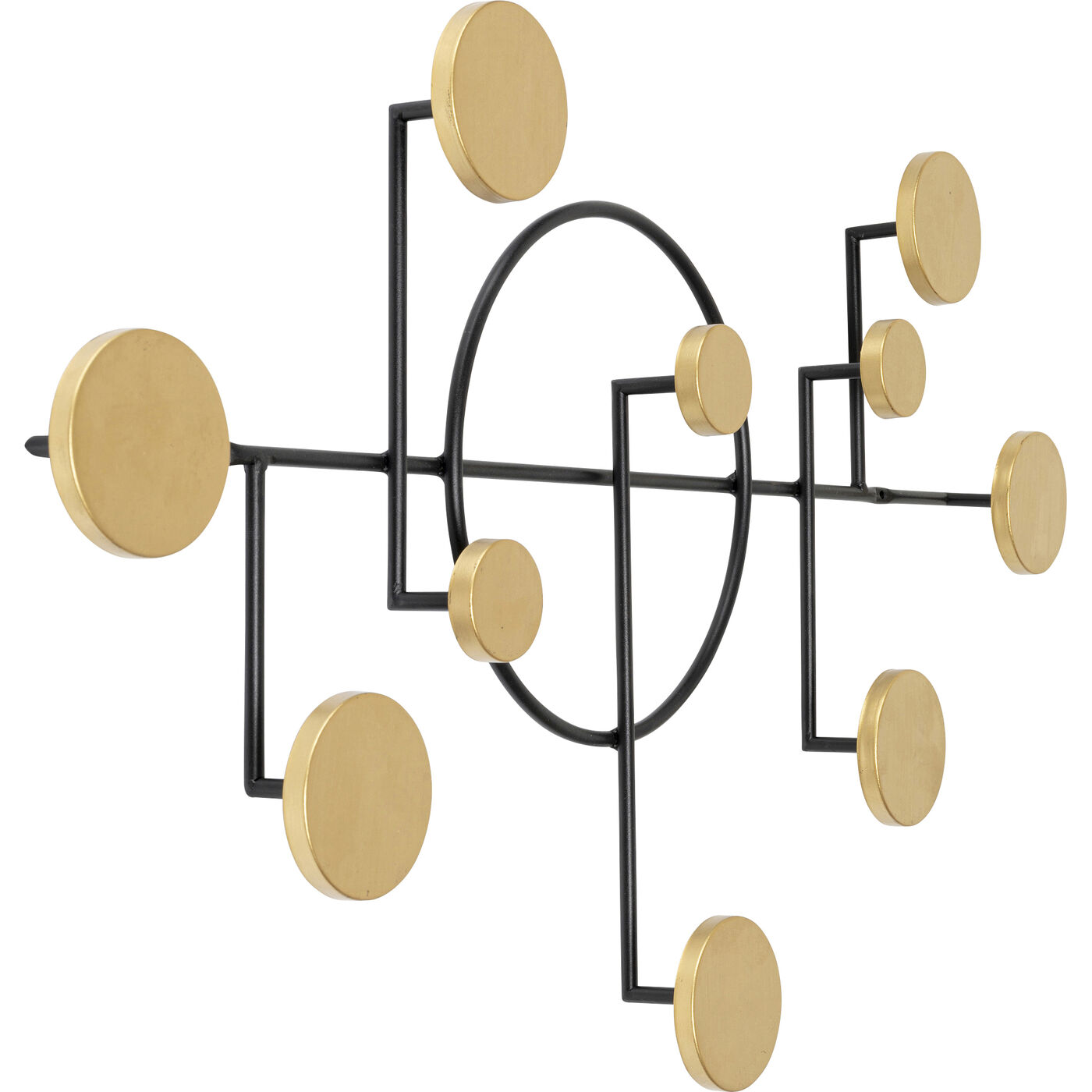 Вешалка настенная Art Circles ракурс 6