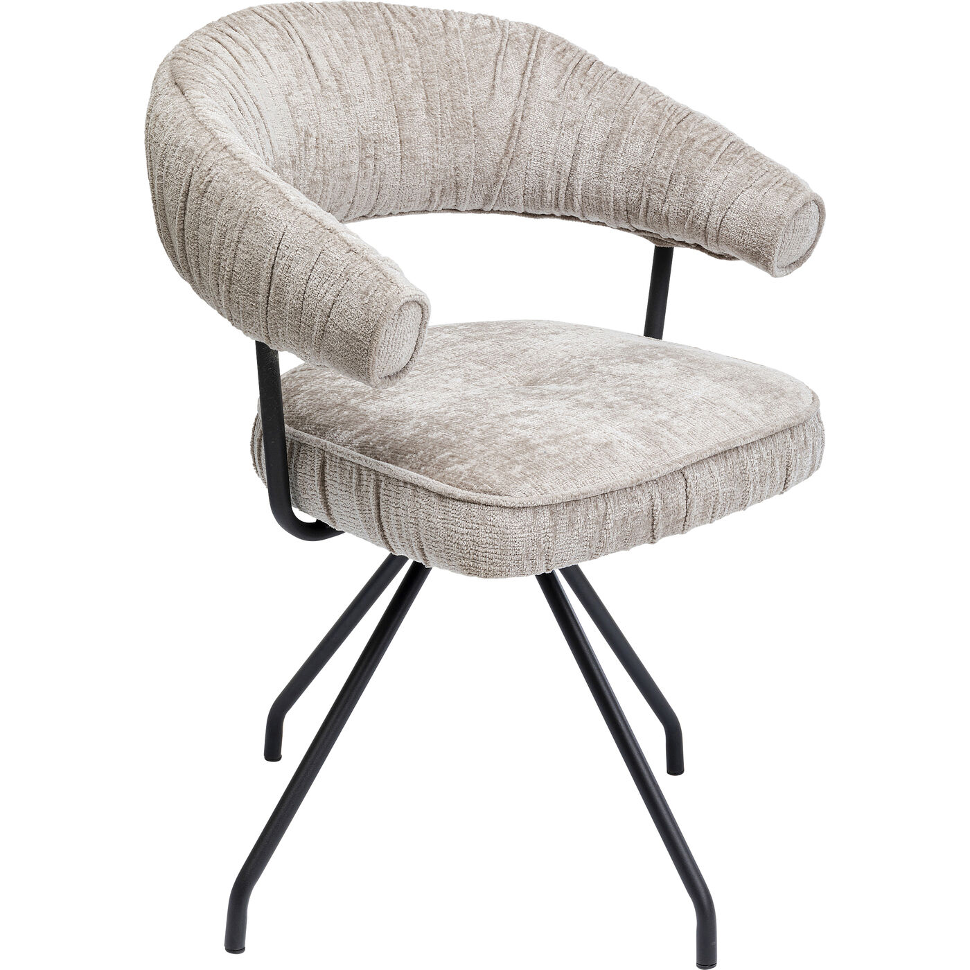Стул вращающийся Arabella Grey ракурс 8