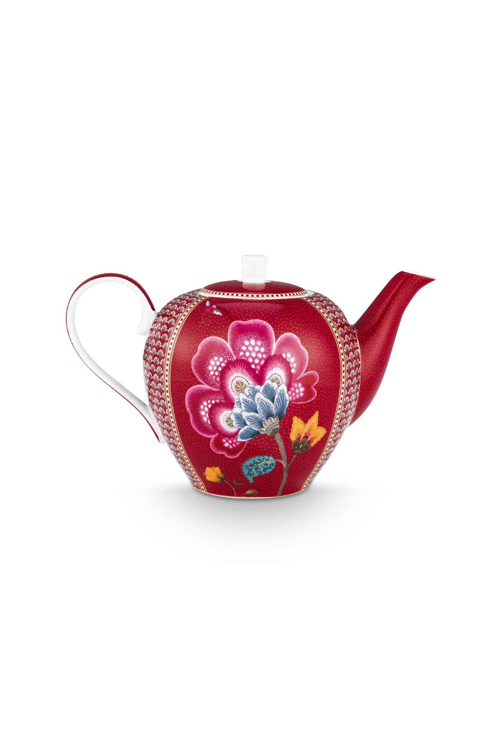 Чайник заварочный большой Blooming Tales Fantasy Dark Red ракурс 3