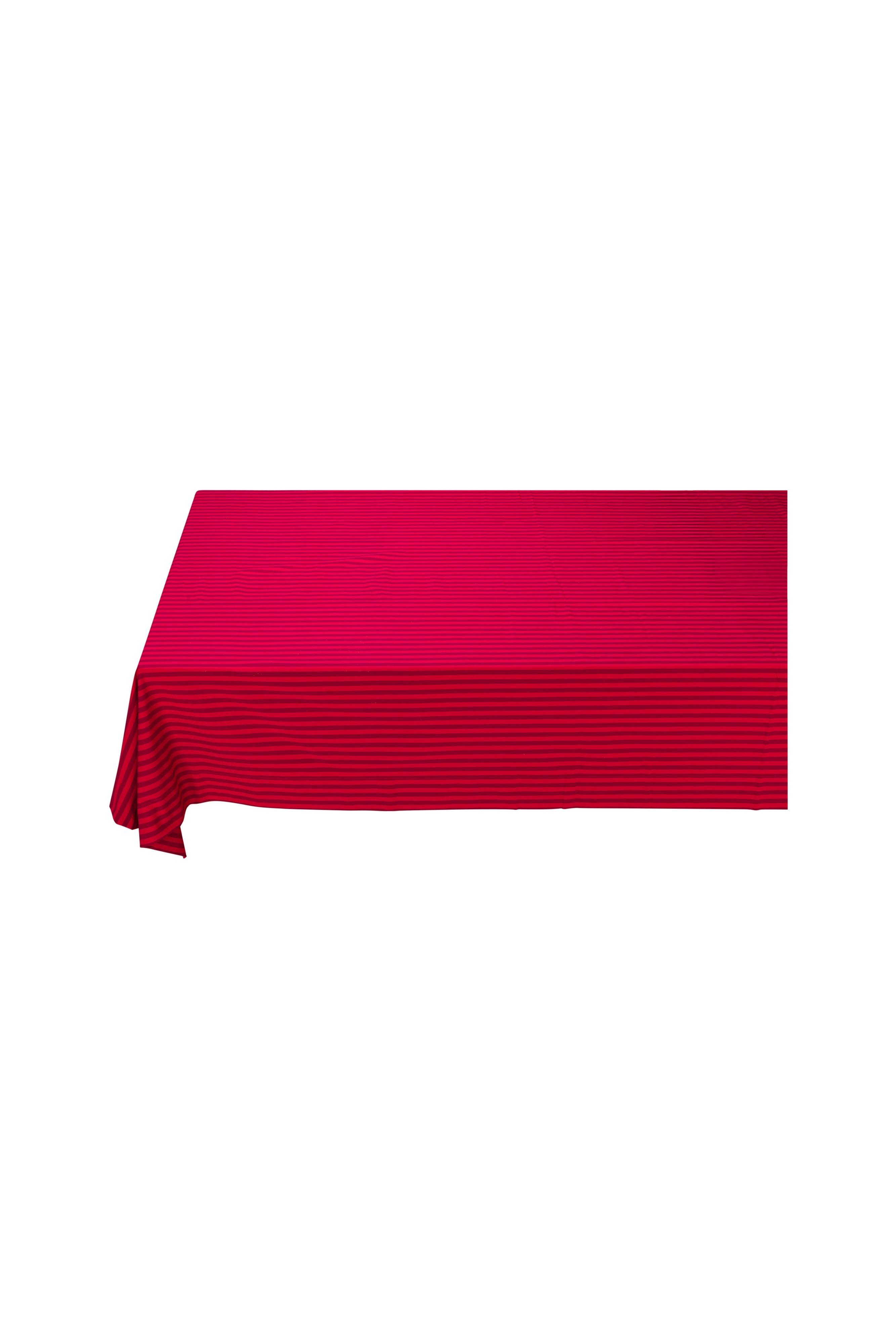 Скатерть Stripes Dark Red ракурс 2