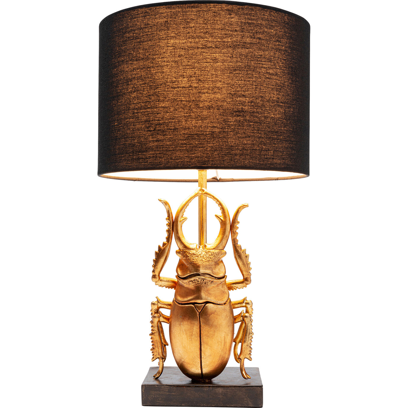 Светильник настольный Animal Beetle Gold ракурс 2
