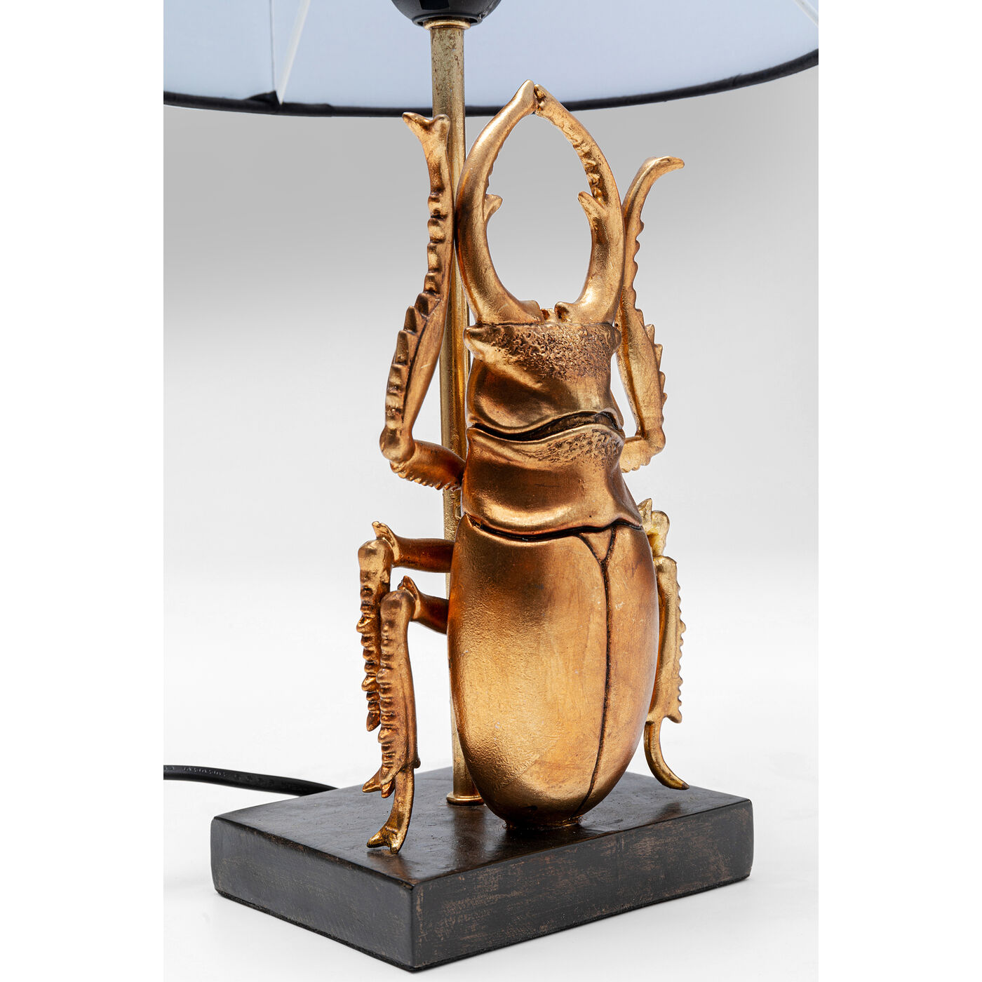 Светильник настольный Animal Beetle Gold, 42 см