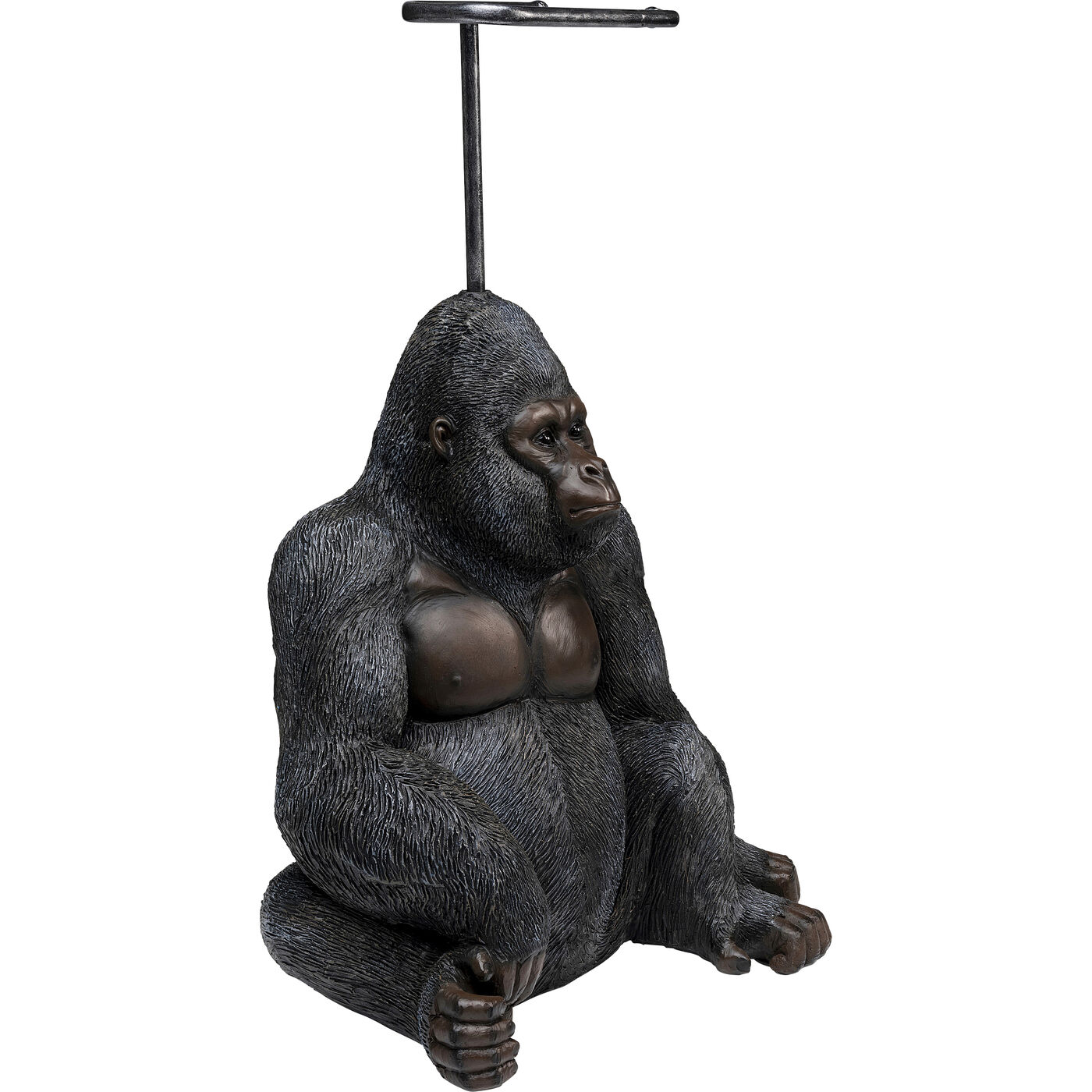 Держатель для туалетной бумаги Sitting Monkey Gorilla ракурс 8