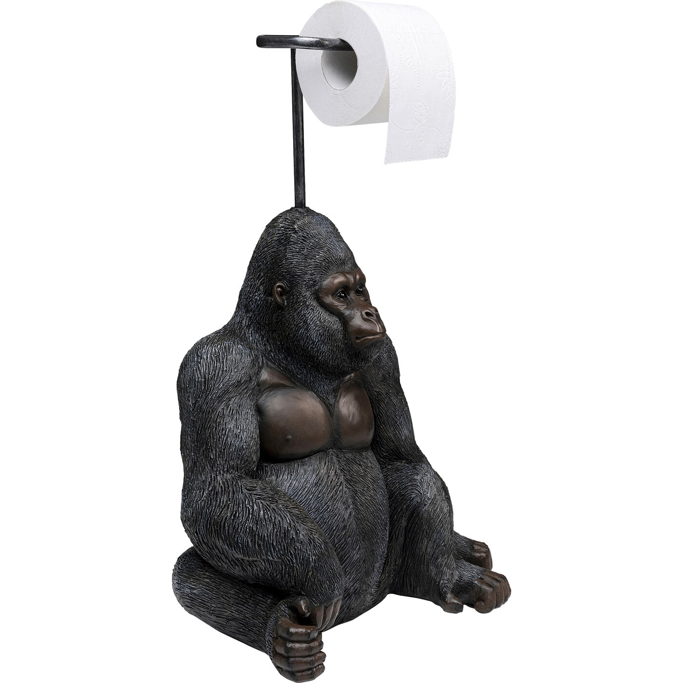 Держатель для туалетной бумаги Sitting Monkey Gorilla ракурс 6