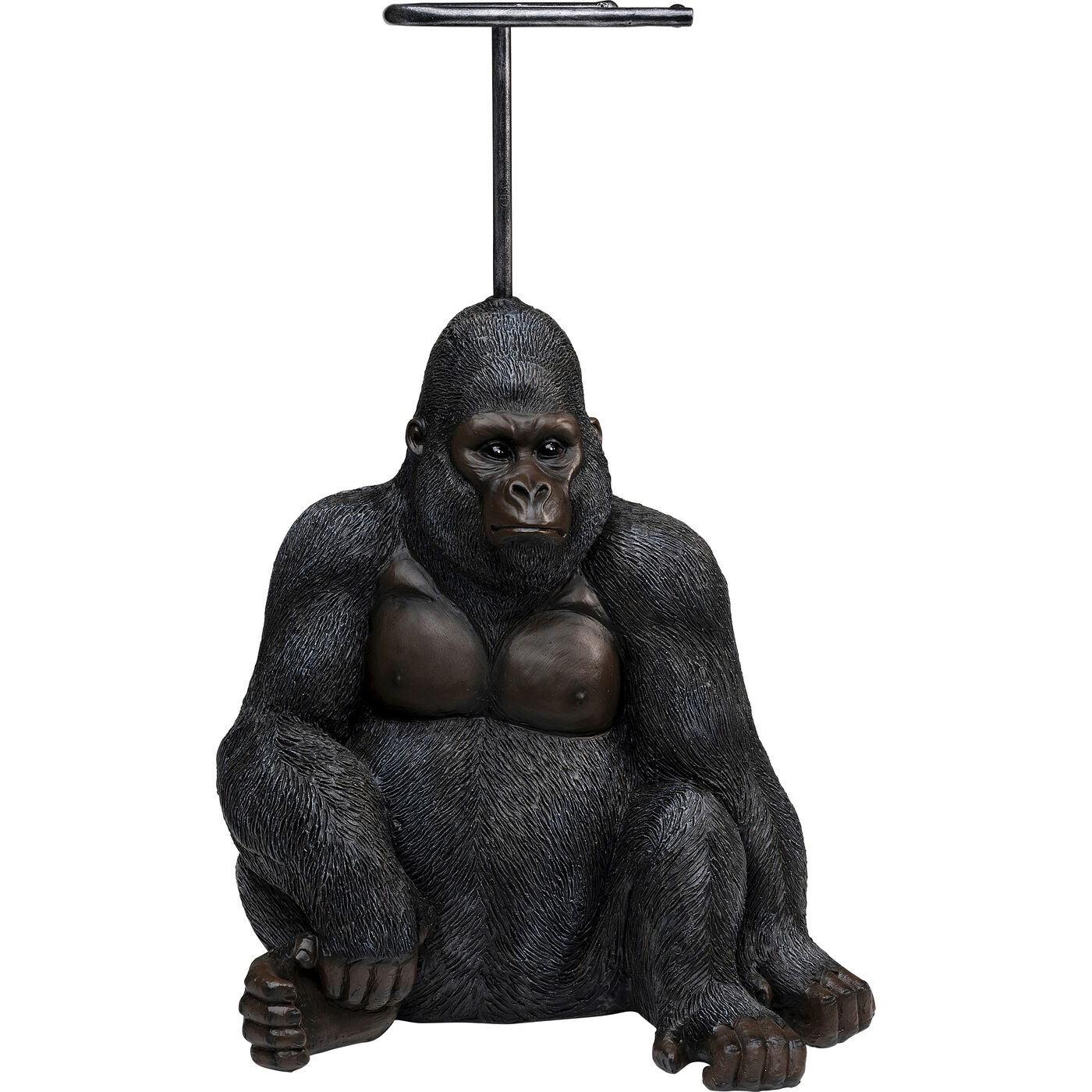 Держатель для туалетной бумаги Sitting Monkey Gorilla ракурс 7