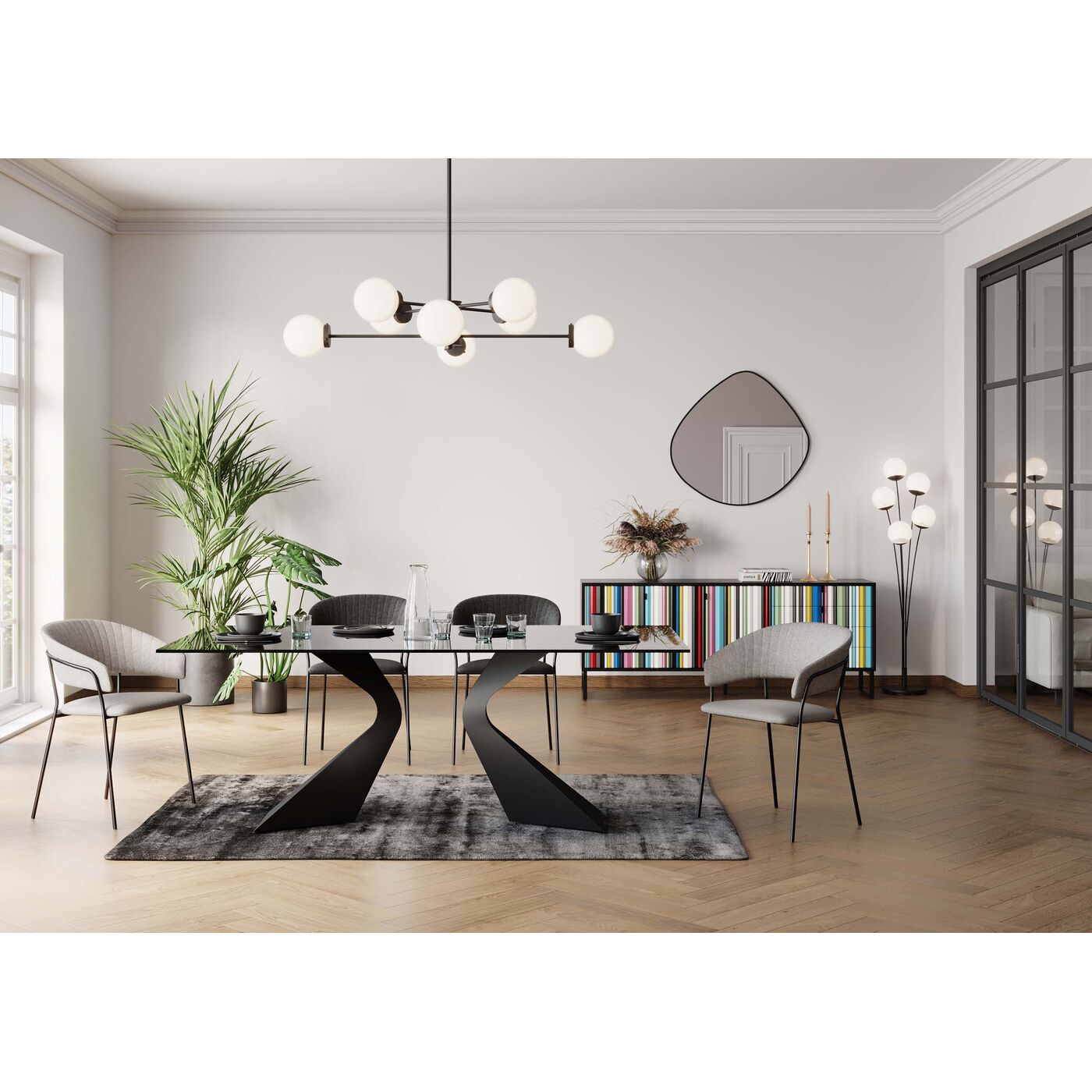 Стул с подлокотниками Belle Beige (2 шт.) ракурс 15