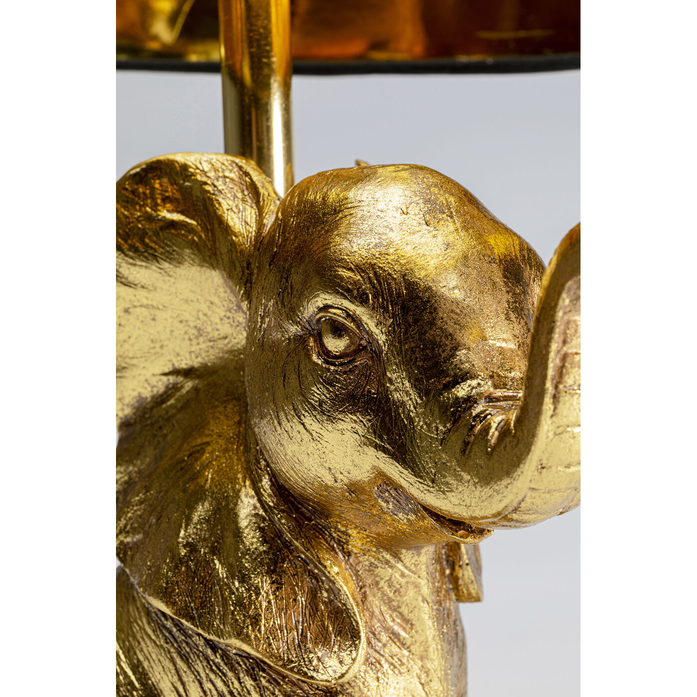 Светильник настольный Sitting Elephant Gold, 47 см