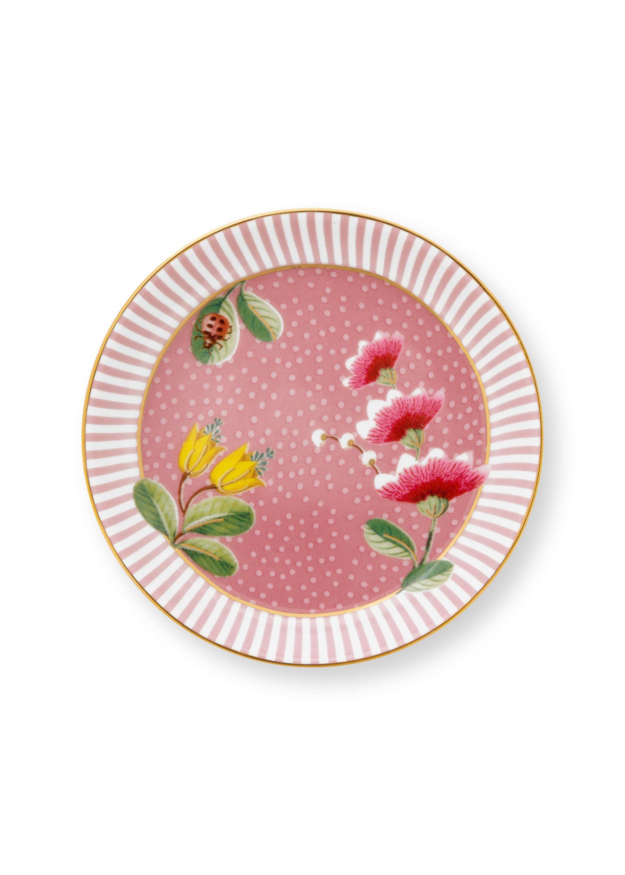 Набор блюдец для чайных пакетиков (2 шт. по Ø9 см) La Majorelle Pink ракурс 3