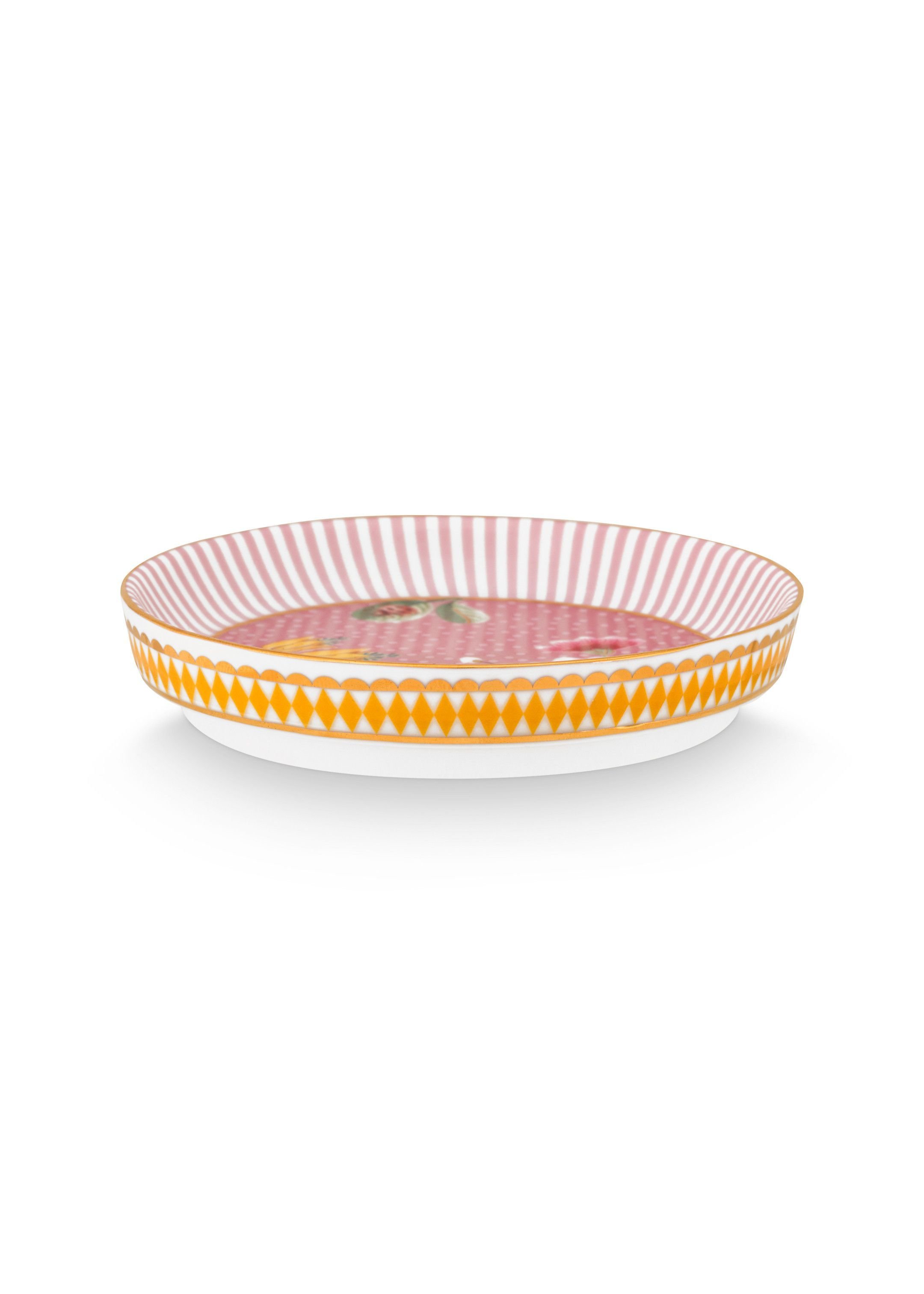 Набор блюдец для чайных пакетиков (2 шт. по Ø9 см) La Majorelle Pink ракурс 4