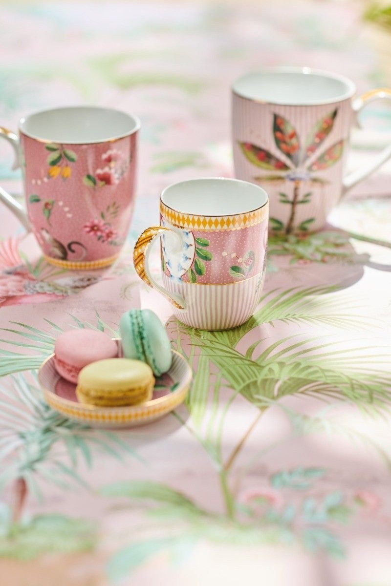 Набор кружек маленьких (2 шт.) La Majorelle Pink, 200 мл