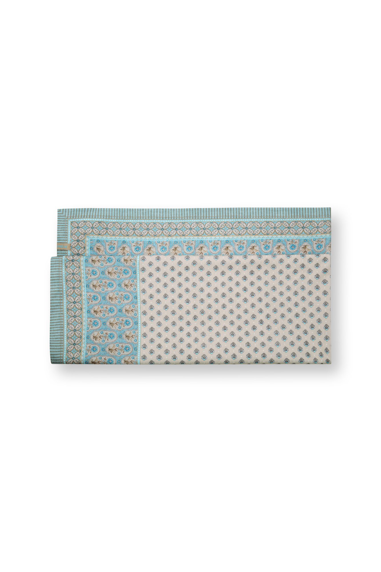 Скатерть Blooming Tales Khaki-Blue ракурс 4