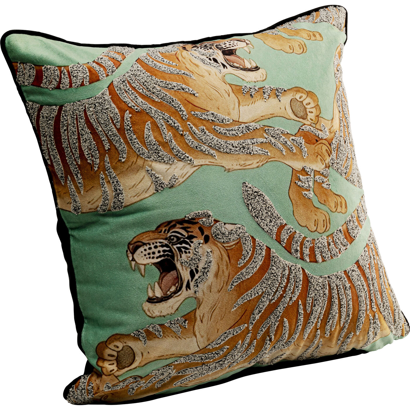Подушка Tiger Love Mint ракурс 4