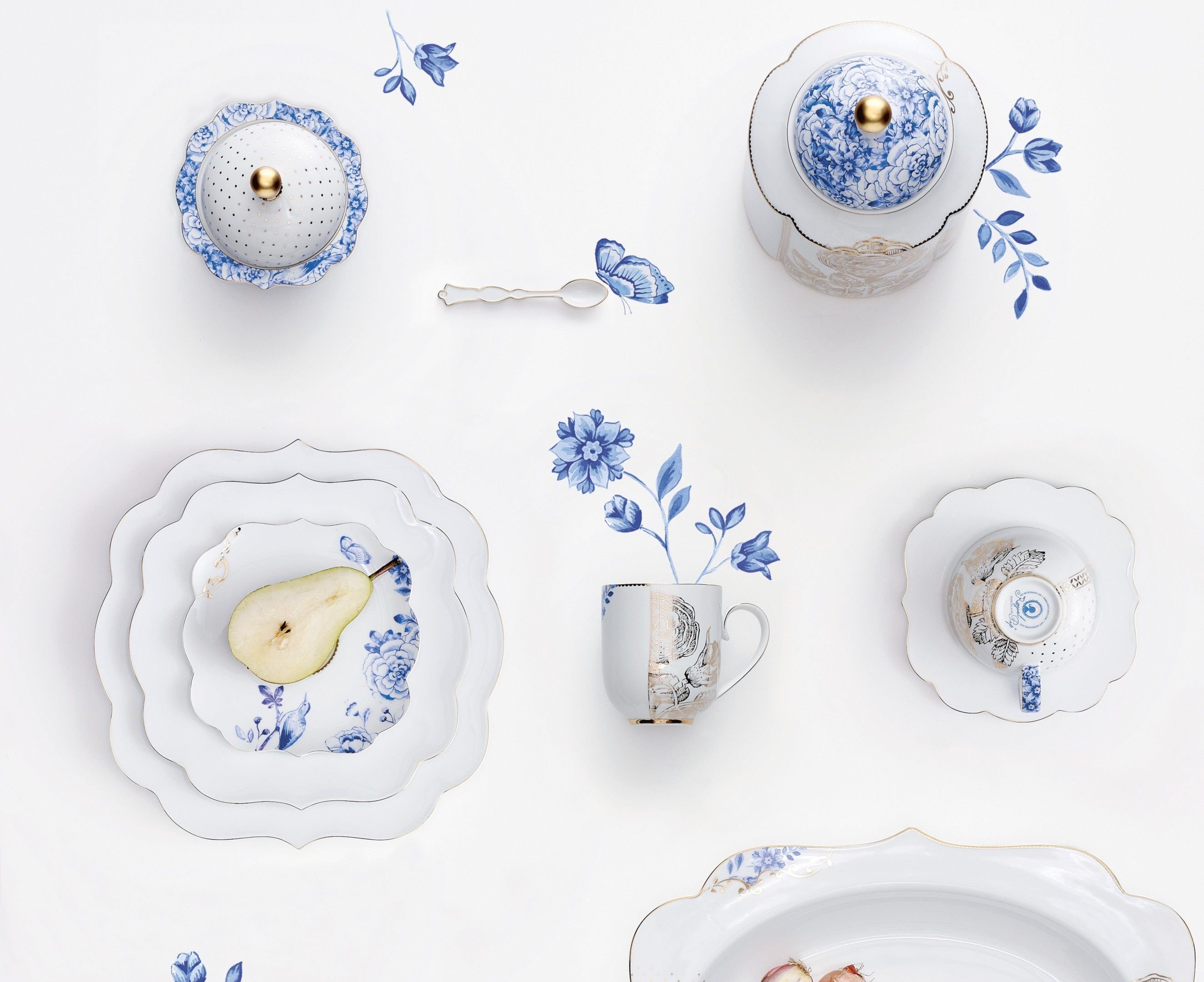 Сахарница Royal White ракурс 3