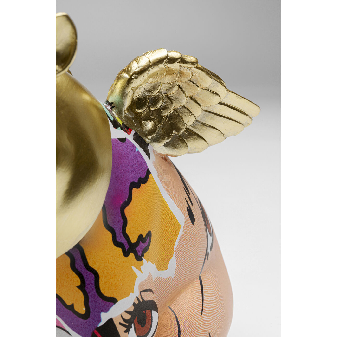 Фигура декоративная Graffiti Flying Pig ракурс 3