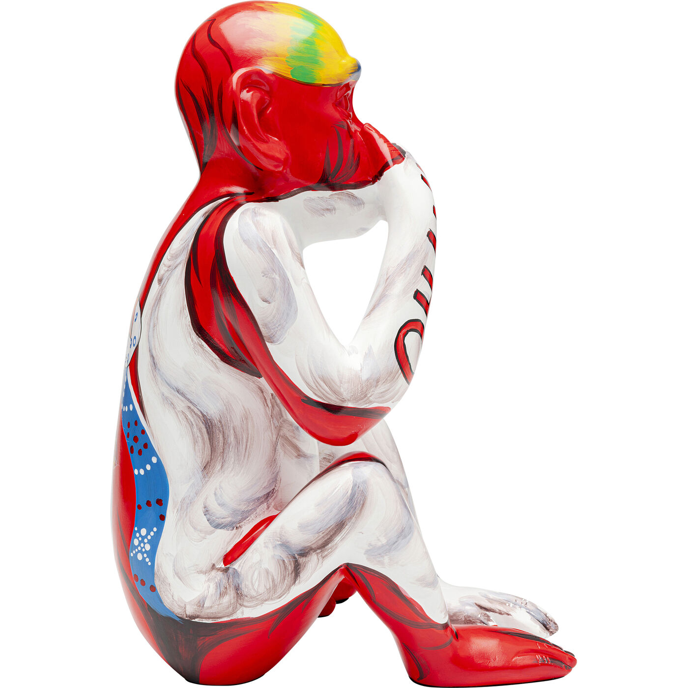 Фигура декоративная Graffiti Monkey Red ракурс 6