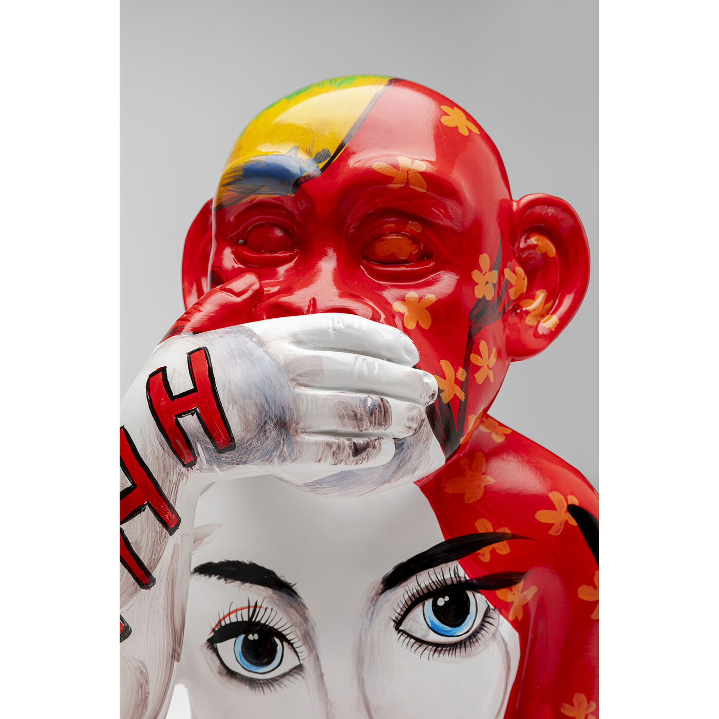 Фигура декоративная Graffiti Monkey Red, 39 см