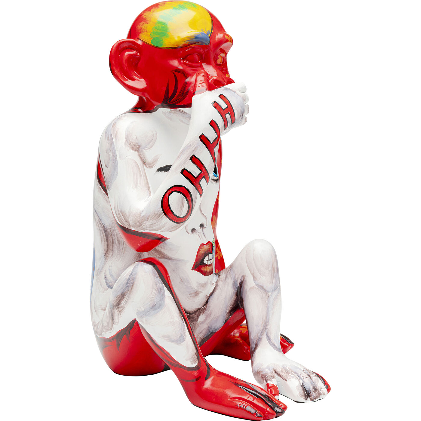 Фигура декоративная Graffiti Monkey Red ракурс 5