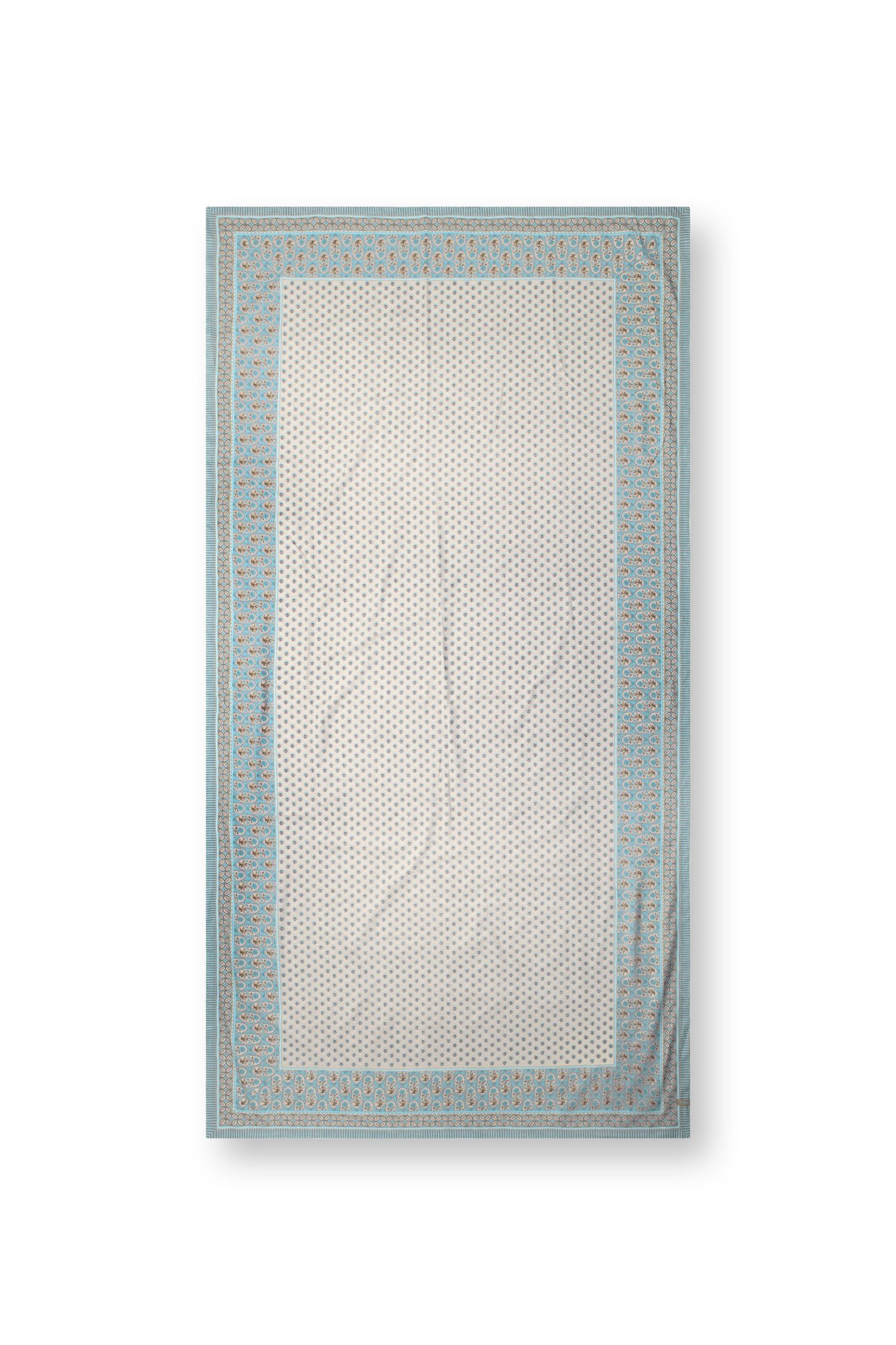 Скатерть Blooming Tales Khaki-Blue ракурс 3
