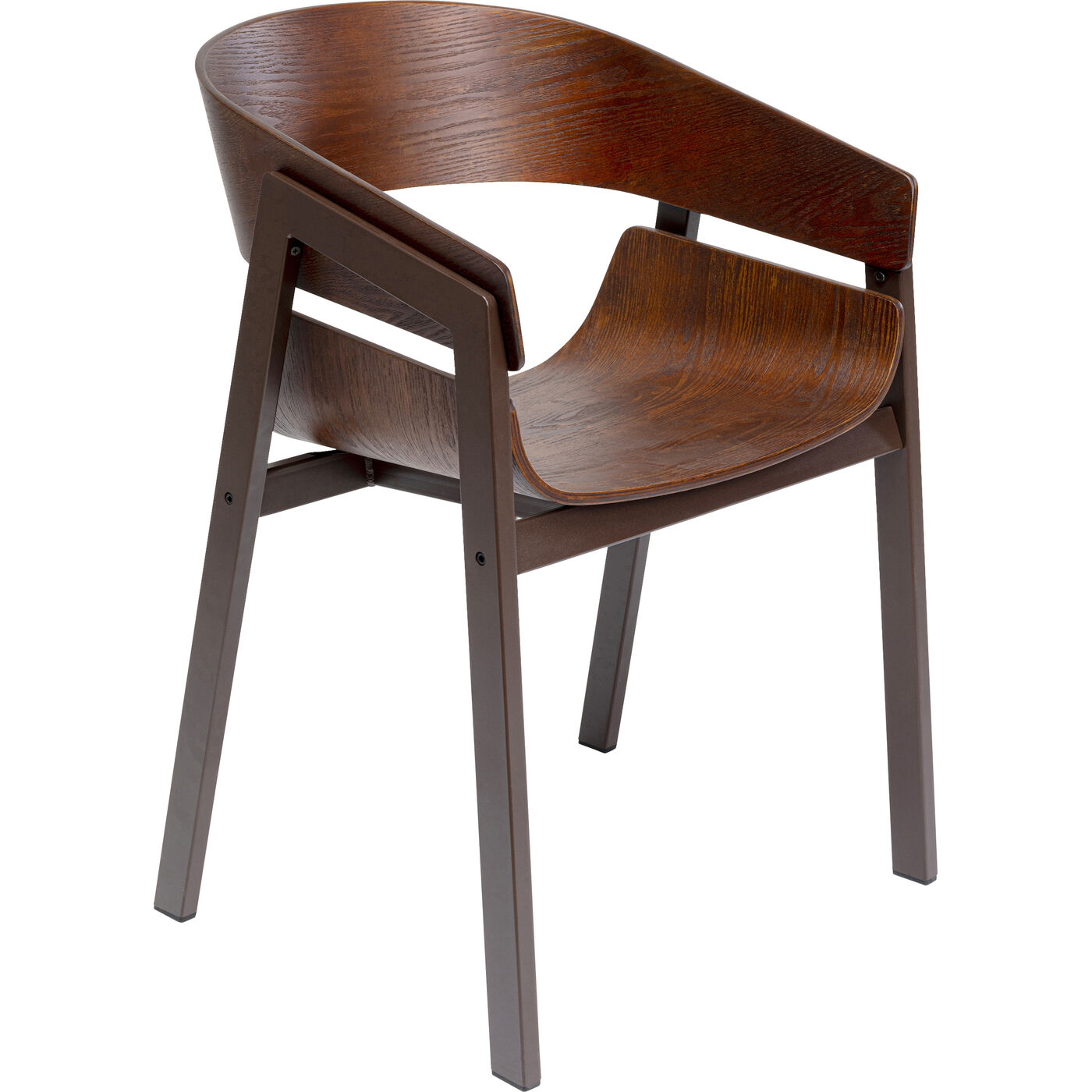Стул с подлокотниками Biarritz Brown ракурс 8