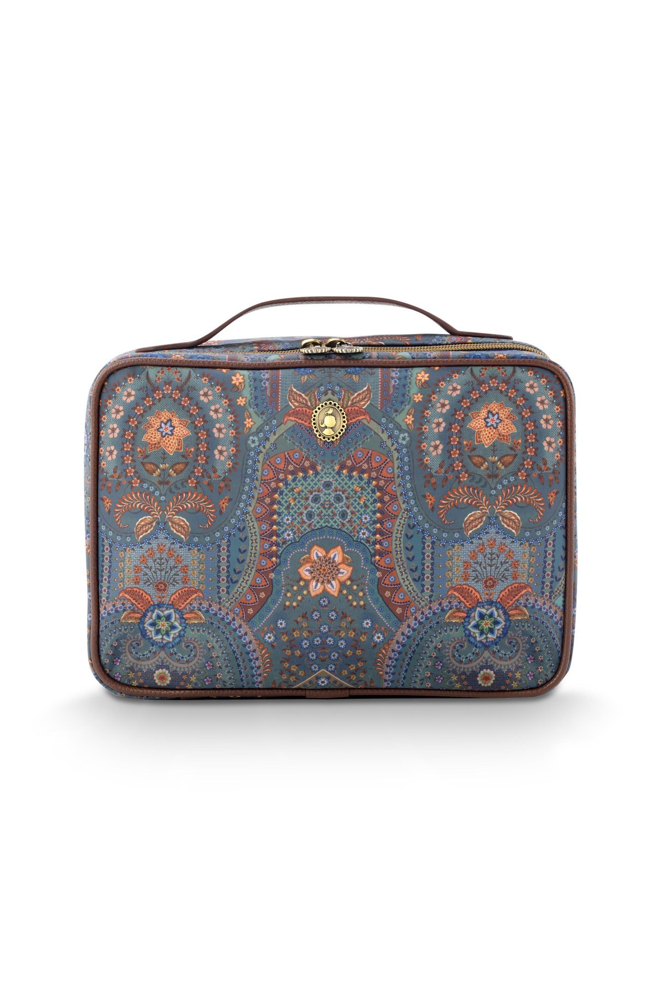 Косметичка бьюти-кейс Casey Jabali Blue, 4 л ракурс 2
