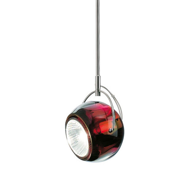 Подвесной светильник Beluga Colour Red d9, фото 2
