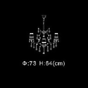 Люстра MD09053-9B, фото 2