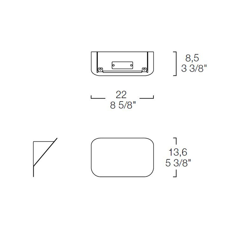 Настенный светильник YON P White, фото 4