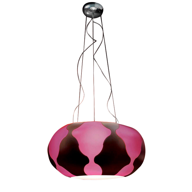Подвесной светильник FLAN Fucsia/Marrone, фото 2