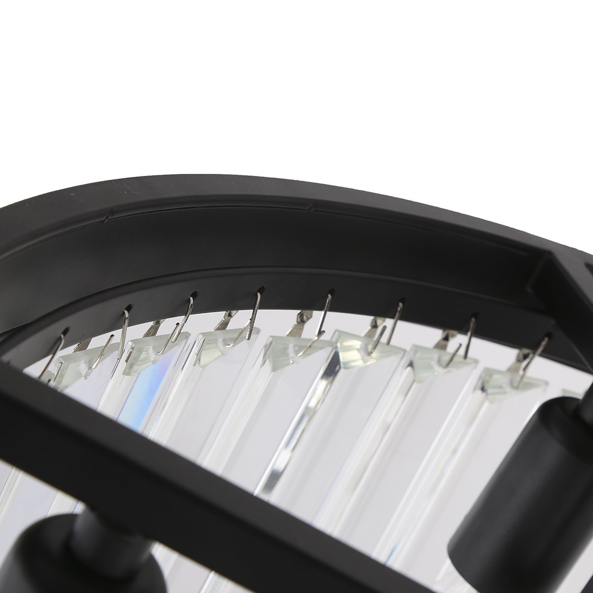 Люстра Odeon 6 black/clear, фото 5