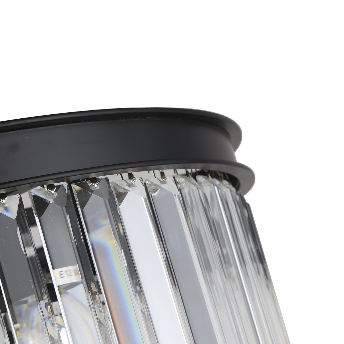 Люстра Odeon 6 black/clear, фото 6