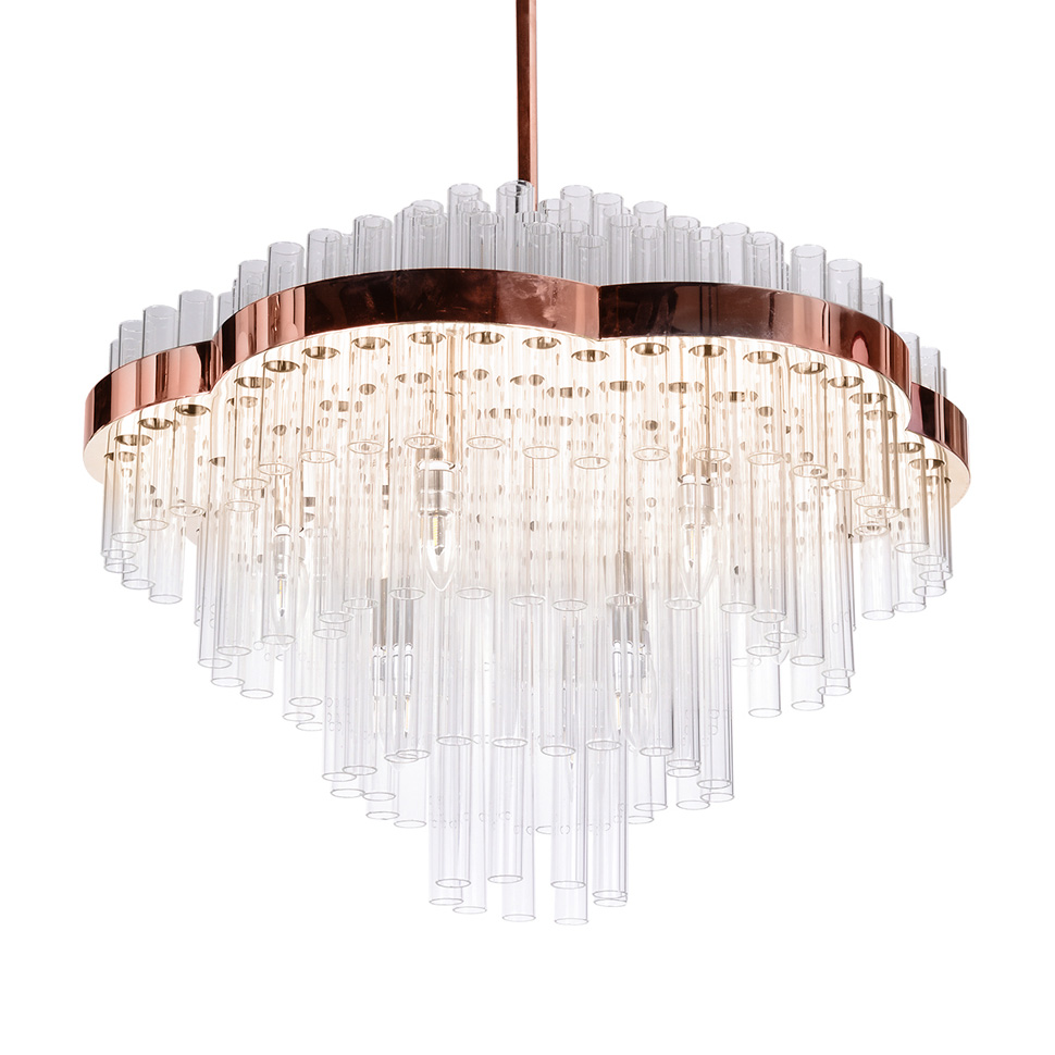 Люстра Chemistry rose gold, фото 2